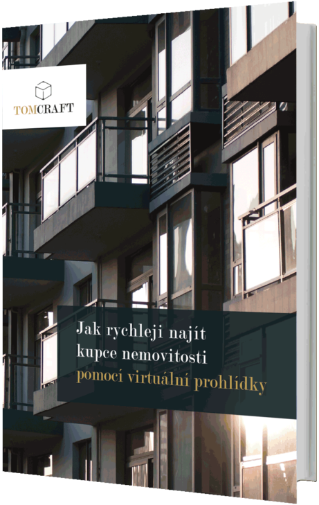 Obálka e-booku o rychlém nalezení kupce nemovitosti za pomoci virtuální prohlídky